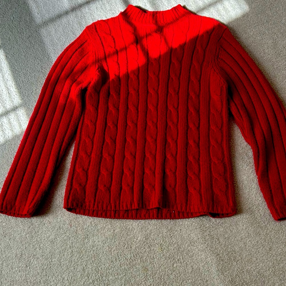 Warm cozy sweater